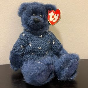 Ty Attic Treasures Orion the Blue Bear Vintage 1993 Retired